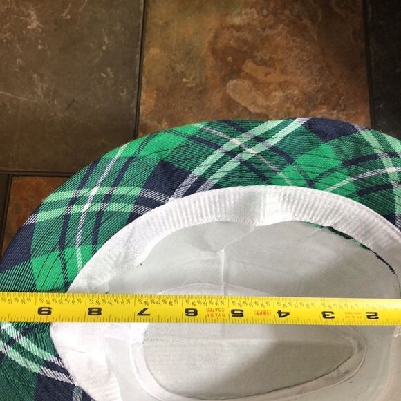 Plaid Fidora Hat medium NWOT - Picture 5 of 8